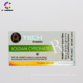 custom size 30X60mm Holographic Logo 10ml vial labels sticker